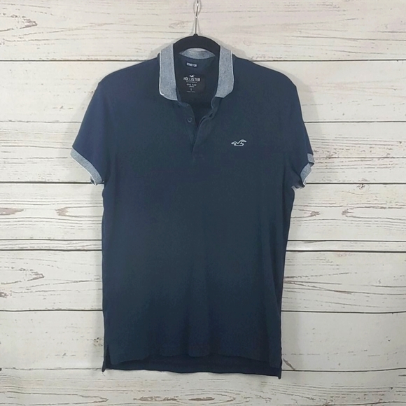 Hollister Other - Men's Navy Blue Hollister Polo